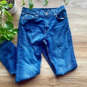 George Dark Blue Denim Jeans